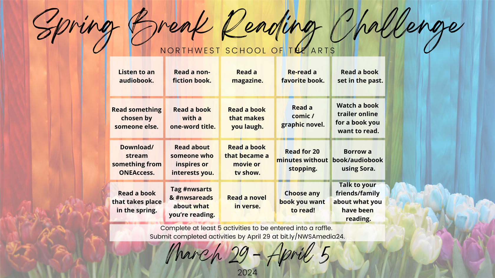 Spring Break Reading Challenge